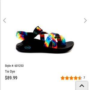 BNWT! Chaco Z/Boulder 2 Sandal - Tie Dye. Incredibly comfortable!